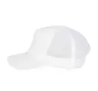 K-UP KP111 5 paneles kamionos mesh baseball sapka - white színben