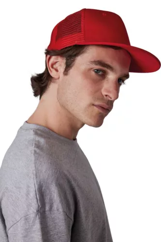 K-UP KP113 6 paneles kamionos baseball sapka lapos ellenzővel
