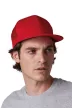 K-UP KP113 6 paneles kamionos baseball sapka lapos ellenzővel