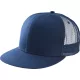 K-UP KP113 6 paneles kamionos baseball sapka lapos ellenzővel - navy színben