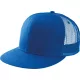 K-UP KP113 6 paneles kamionos baseball sapka lapos ellenzővel - royal blue színben