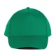 K-UP KP116 5 paneles pamut baseball sapka - kelly green színben