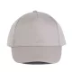 K-UP KP116 5 paneles pamut baseball sapka - light grey színben