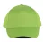 K-UP KP116 5 paneles pamut baseball sapka - lime színben