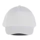 K-UP KP116 5 paneles pamut baseball sapka - white színben