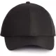 K-UP KP118 6 paneles perforált baseball sapka - black színben