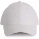 K-UP KP118 6 paneles perforált baseball sapka - white színben