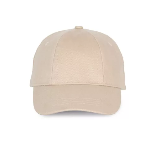 K-UP KP119 6 paneles nyomtatható baseball sapka - beige színben