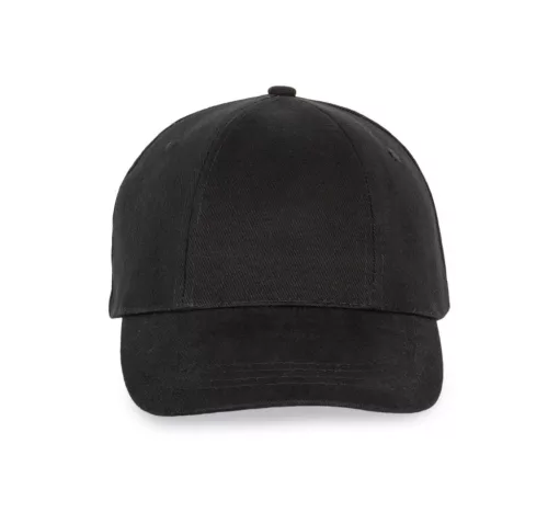 K-UP KP119 6 paneles nyomtatható baseball sapka - black színben