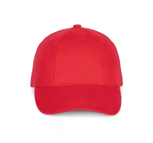 K-UP KP119 6 paneles nyomtatható baseball sapka - red színben