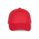 K-UP KP119 6 paneles nyomtatható baseball sapka - red színben