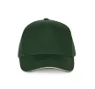 K-UP KP124 5 paneles kontrasztos baseball sapka