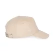 K-UP KP124 5 paneles kontrasztos baseball sapka - beige/white színben