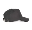 K-UP KP124 5 paneles kontrasztos baseball sapka - dark grey/black színben