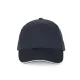 K-UP KP124 5 paneles kontrasztos baseball sapka - navy/white színben