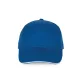 K-UP KP124 5 paneles kontrasztos baseball sapka - royal blue/white színben