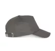 K-UP KP124 5 paneles kontrasztos baseball sapka - slate grey/light grey színben