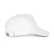 K-UP KP124 5 paneles kontrasztos baseball sapka - white/navy színben