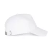 K-UP KP124 5 paneles kontrasztos baseball sapka - white színben