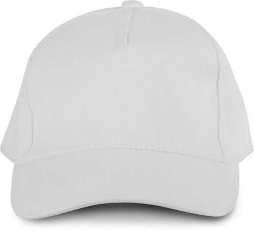 K-UP KP133 5 paneles Oeko-Tex baseball sapka - white színben