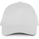 K-UP KP133 5 paneles Oeko-Tex baseball sapka - white színben
