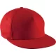 K-UP KP139 5 paneles baseball sapka lapos ellenzővel - red színben