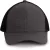 K-UP KP142 6 paneles kamionos baseball sapka - steel grey heather/black színben