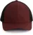 K-UP KP142 6 paneles kamionos baseball sapka - tawny port heather/black színben