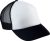 K-UP KP143 5 paneles gyerek kamionos baseball sapka - white/black színben