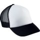 K-UP KP143 5 paneles gyerek kamionos baseball sapka - white/black színben
