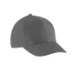K-UP KP149 5 paneles gyerek baseball sapka pamutból - dark grey színben