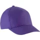 K-UP KP149 5 paneles gyerek baseball sapka pamutból - purple színben