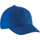 K-UP KP149 5 paneles gyerek baseball sapka pamutból - royal blue színben