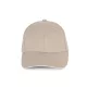K-UP KP153 6 paneles kontrasztos baseball sapka - beige/white színben