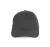 K-UP KP153 6 paneles kontrasztos baseball sapka - dark grey/black színben