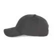 K-UP KP153 6 paneles kontrasztos baseball sapka - dark grey/black színben