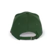 K-UP KP153 6 paneles kontrasztos baseball sapka - forest green/beige színben