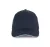 K-UP KP153 6 paneles kontrasztos baseball sapka - navy/sky blue színben