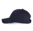 K-UP KP153 6 paneles kontrasztos baseball sapka - navy/white színben