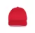 K-UP KP153 6 paneles kontrasztos baseball sapka - red/white színben