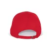 K-UP KP153 6 paneles kontrasztos baseball sapka - red/white színben