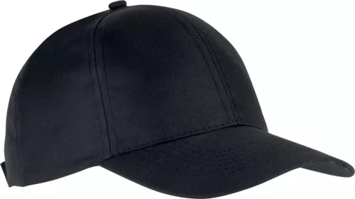 K-UP KP156 6 paneles poliészter baseball sapka - black színben