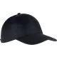 K-UP KP156 6 paneles poliészter baseball sapka - black színben