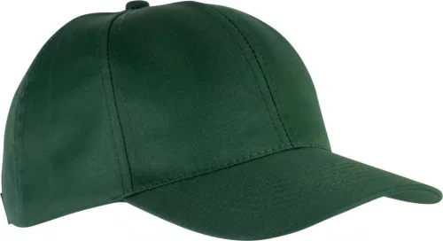 K-UP KP156 6 paneles poliészter baseball sapka - forest green színben