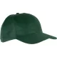 K-UP KP156 6 paneles poliészter baseball sapka - forest green színben