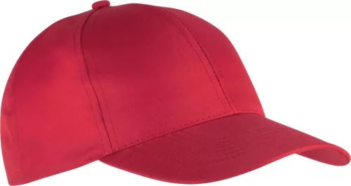 K-UP KP156 6 paneles poliészter baseball sapka - red színben