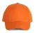 K-UP KP157 5 paneles poliészter baseball sapka - orange színben