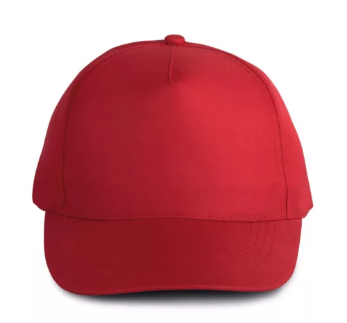 K-UP KP157 5 paneles poliészter baseball sapka - red színben