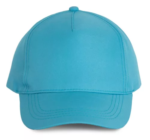 K-UP KP157 5 paneles poliészter baseball sapka - surf blue színben