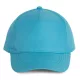 K-UP KP157 5 paneles poliészter baseball sapka - surf blue színben